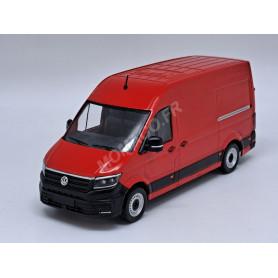 VOLKSWAGEN CRAFTER L2H2 ROUGE AVEC PLANCHE DE DECALQUES POMPIER