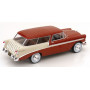 CHEVROLET BEL AIR NOMAD 1956 MARRON METALLISE/CREME