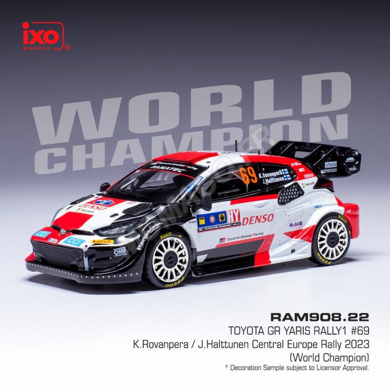 Toyota Yaris GR 69 Rallye de Croatie 2022 Rovanpera - Halttunen IXO