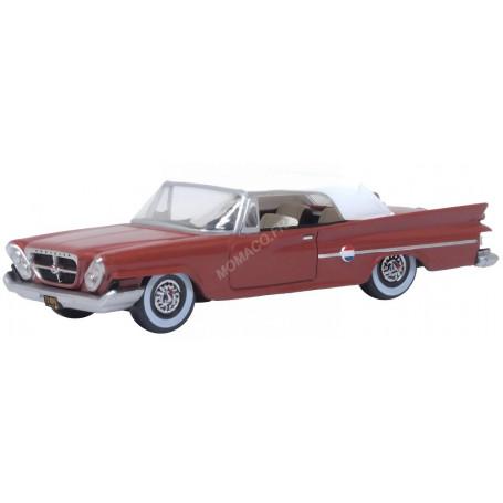 CHRYSLER 300 CONVERTIBLE 1961 (CLOSED) CINNAMON/WHITE