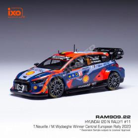 HYUNDAI I20 N 11 NEUVILLE/WYDAEGHE WRC1 RALLYE D'EUROPE CENTRALE 2023