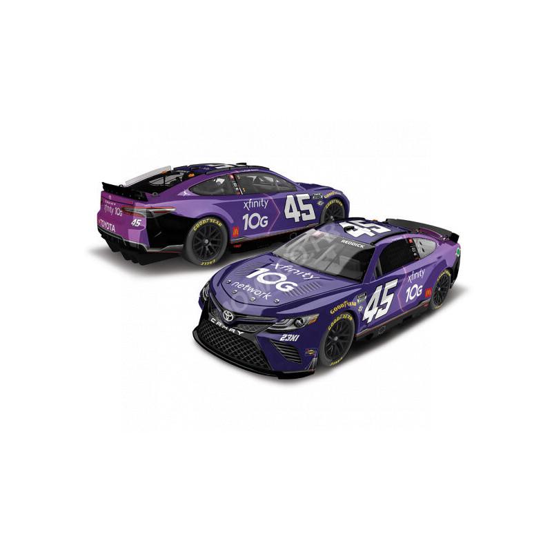 Nascar Lionel Racing 1/24 - Tyler Reddick #45 Toyota Camry Money Lion 2023 - Couleur Chrome, Occasion