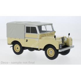 LAND ROVER SERIE 1 1957 BEIGE AVEC BACHE