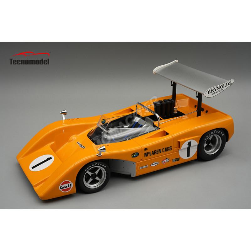 McLaren M8B High Wing #1 Dan Gurney - GMP 1/18 - Orange Flash - Édition De Collection