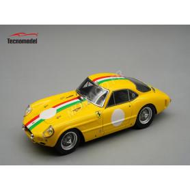 FERRARI 250 GT SPERIMENTALE VERSION PRESSE BRUXELLES 1962 JAUNE