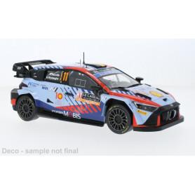 HYUNDAI I20 N RALLY 1 11 NEUVILLE/WYDAEGHE WRC RALLYE MONTE CARLO 2024 (EPUISE)
