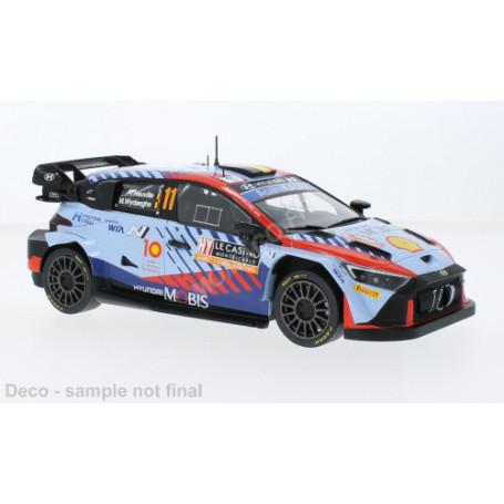 HYUNDAI I20 N RALLY 1 11 NEUVILLE/WYDAEGHE WRC RALLYE MONTE CARLO 2024 (EPUISE)