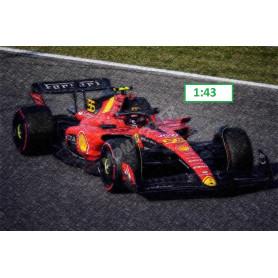FERRARI F1 F23 TEAM SCUDERIA FERRARI 55 CARLOS SAINZ GRAND PRIX D'ITALIE MONZA 2023 3EME (BOITAGE SOUPLE) (EPUISE)