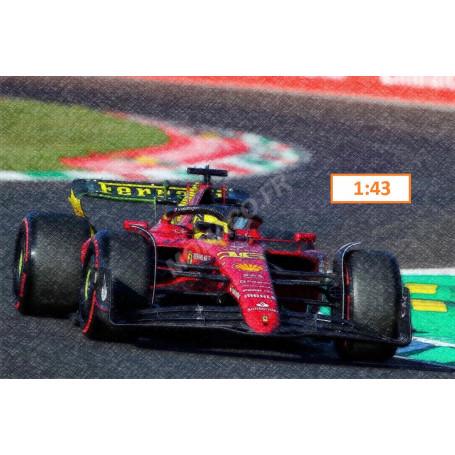 FERRARI F1 F23 TEAM SCUDERIA FERRARI 16 CHARLES LECLERC GRAND PRIX D'ITALIE MONZA 2023 4EME (PACKAGING PREMIUM) (EPUISE)