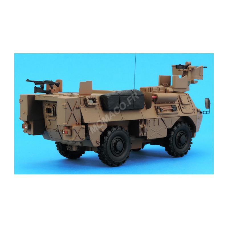 Véhicule Blindé Militaire Solido VAB Sanitaire Ambulance - échelle 1:50, Métal, Couleur Sable, Occasion