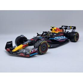 RED BULL F1 RB19 TEAM ORACLE RED BULL RACING 11 SERGIO PEREZ GRAND PRIX MIAMI 2023 2EME (EPUISE)