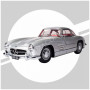 MERCEDES-BENZ 300 SL ARGENT (FULL KIT)