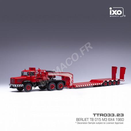 BERLIET TBO 15 M3 6X4 1960 ROUGE