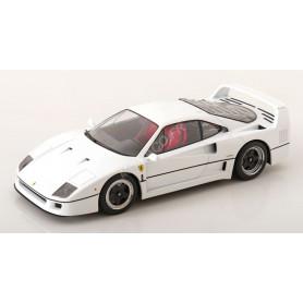 FERRARI F40 1987 BLANC "SULTAN DU BRUNEI" (EPUISE)