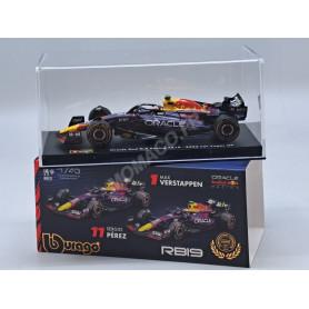 RED BULL F1 RB19 TEAM ORACLE RED BULL RACING 11 SERGIO PEREZ GRAND PRIX LAS VEGAS 2023 3EME (P. PREMIUM AVEC CASQUE) (EPUISE)