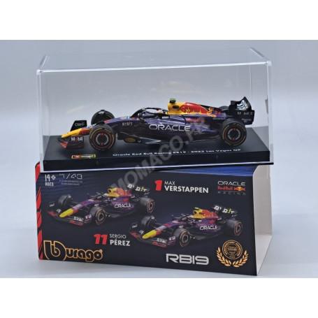RED BULL F1 RB19 TEAM ORACLE RED BULL RACING 11 SERGIO PEREZ GRAND PRIX LAS VEGAS 2023 3EME (P. PREMIUM AVEC CASQUE) (EPUISE)