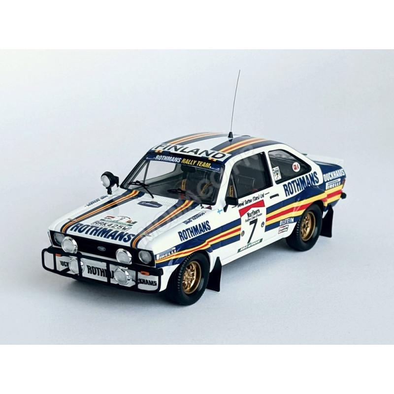 Italeri Ford england Escort Mkii N 2 Rally Rac Lombard 1981 A.vatanen