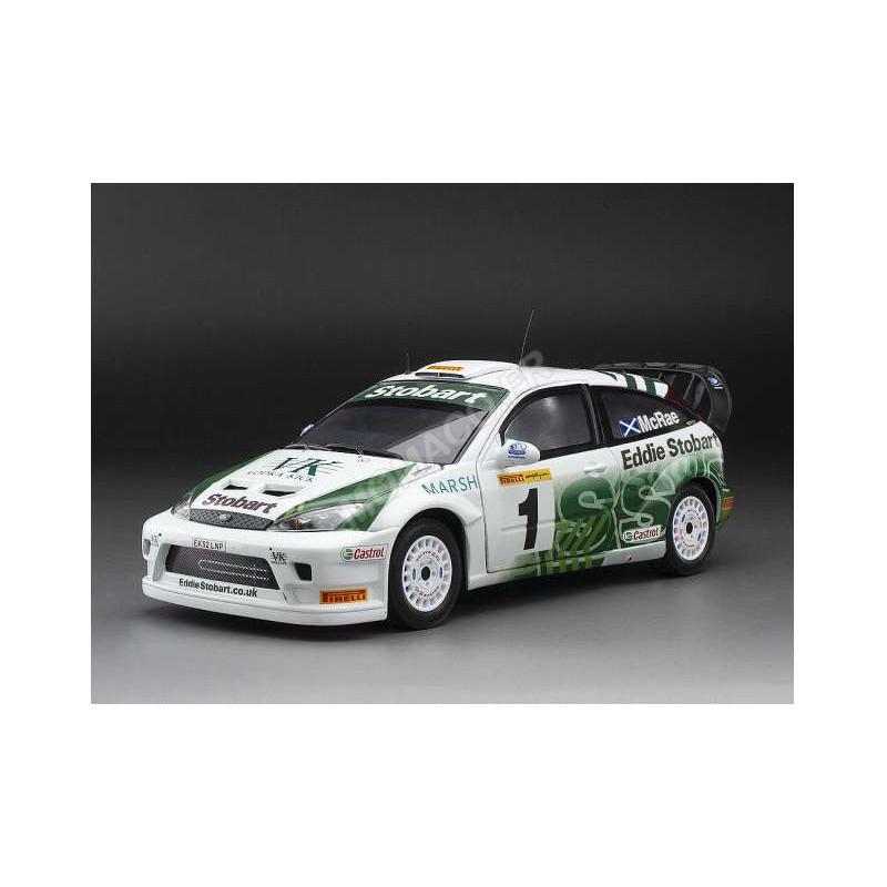 Sunstar Scala 1:18 Ford Focus RS WRC Del 2003, Modellino Di Colin McRae – Pirelli Int Rally 2005 - Foto 4