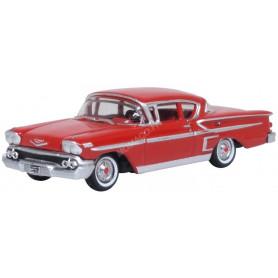 CHEVROLET IMPALA SPORT COUPE 1958 RIO RED