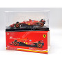 FERRARI F1 SF-24 TEAM SCUDERIA FERRARI 16 CHARLES LECLERC GRAND PRIX D'IMOLA 2024 3EME (PACKAGING PREMIUM AVEC CASQUE) (EPUISE)
