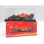 FERRARI F1 SF-24 TEAM SCUDERIA FERRARI 55 CARLOS SAINZ GRAND PRIX D'IMOLA 2024 5EME (PACKAGING PREMIUM AVEC CASQUE) (EPUISE)