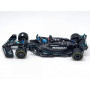 MERCEDES GP F1 W14 TEAM MERCEDES-AMG PETRONAS 63 GEORGE RUSSELL 2023 (PACKAGING PREMIUM AVEC CASQUE) (EPUISE)