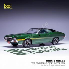 FORD GRAN TORINO SPORT 1972 VERT FONCE (EPUISE)