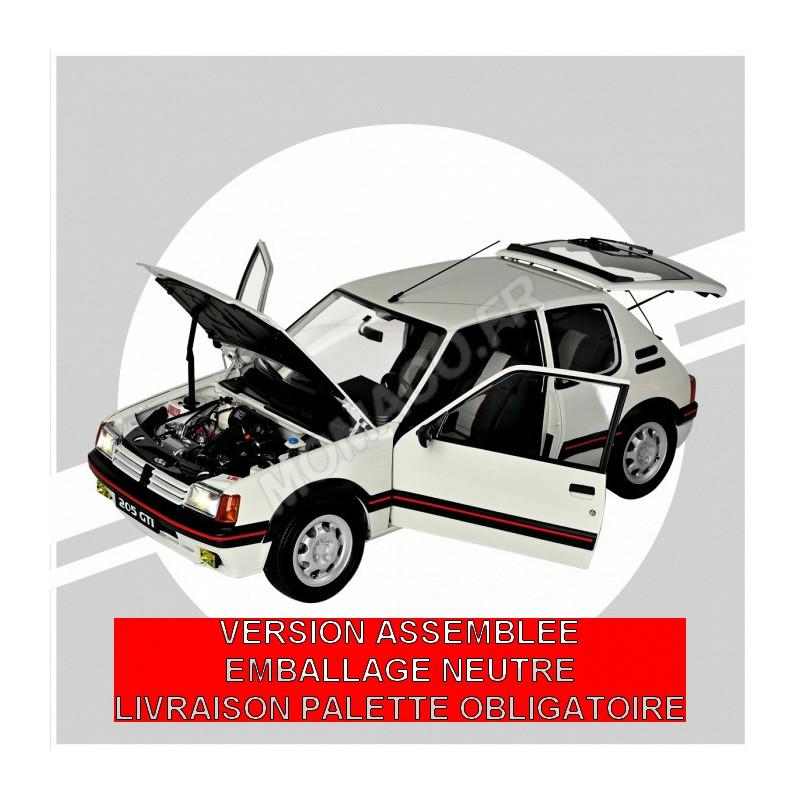 PEUGEOT 205 1.9 GTI BLANCHE (VERSION ASSEMBLEE AVEC BOITAGE NEUTRE)