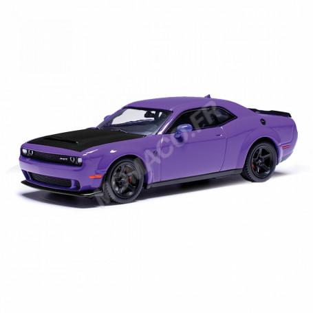 DODGE CHALLENGER SRT DEMON 2018 VIOLET "PLUM CRAZY" (IXO-U43RDC001)