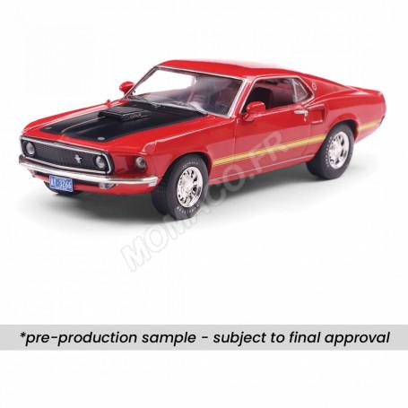 FORD MUSTANG MACH 1 1969 ROUGE "CALYPSO CORAL" (IXO-U43RDC003)