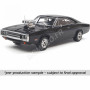 DODGE CHARGER AVEC MOTEUR SORTANT 1970 NOIR (IXO-U43RDC007)