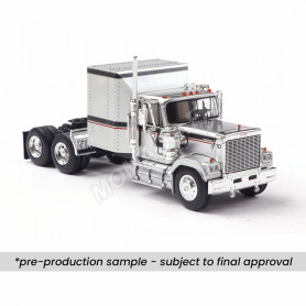 GMC GENERAL 1980 ARGENT AVEC BANDES NOIRE ET ROUGE (IXO-U64TR004)