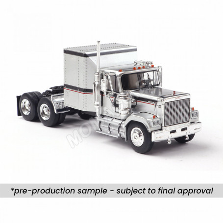 GMC GENERAL 1980 ARGENT AVEC BANDES NOIRE ET ROUGE (IXO-U64TR004)