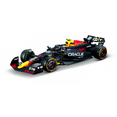 RED BULL F1 RB20 TEAM ORACLE RED BULL RACING 11 SERGIO PEREZ 2024 (PACKAGING PREMIUM AVEC CASQUE) (EPUISE)