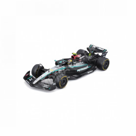 MERCEDES GP F1 W15 EQ PERFORMANCE TEAM AMG PETRONAS MOTORSPORT 44 LEWIS HAMILTON 2024 (PACKAGING PREMIUM AVEC CASQUE) (EPUISE)
