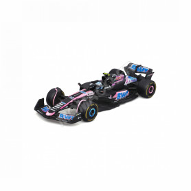 ALPINE F1 A524 TEAM BWT ALPINE 10 PIERRE GASLY 2024 (PACKAGING PREMIUM AVEC CASQUE) (EPUISE)