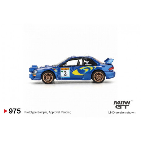 SUBARU IMPREZA WRC98 3 COLIN MCRAE / NICKY GRIST RALLYE MONTE-CARLO 1998 3EME (BLISTER EDITION) (LHD) (EPUISE)