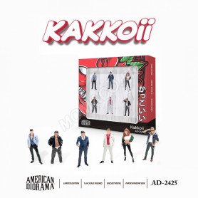 SET DE FIGURINE : 6 PERSONNAGES "KAKKOII" (EPUISE)