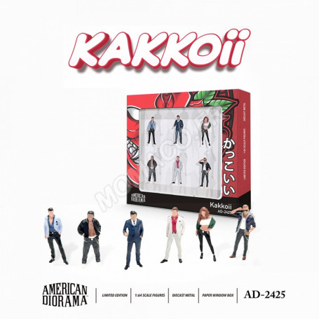 SET DE FIGURINE : 6 PERSONNAGES "KAKKOII" (EPUISE)
