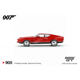 FORD MUSTANG MACH I "JAMES BOND - LES DIAMANTS SONT ETERNELS (1971)" (BLISTER EDITION ITALIENNE) (EPUISE)