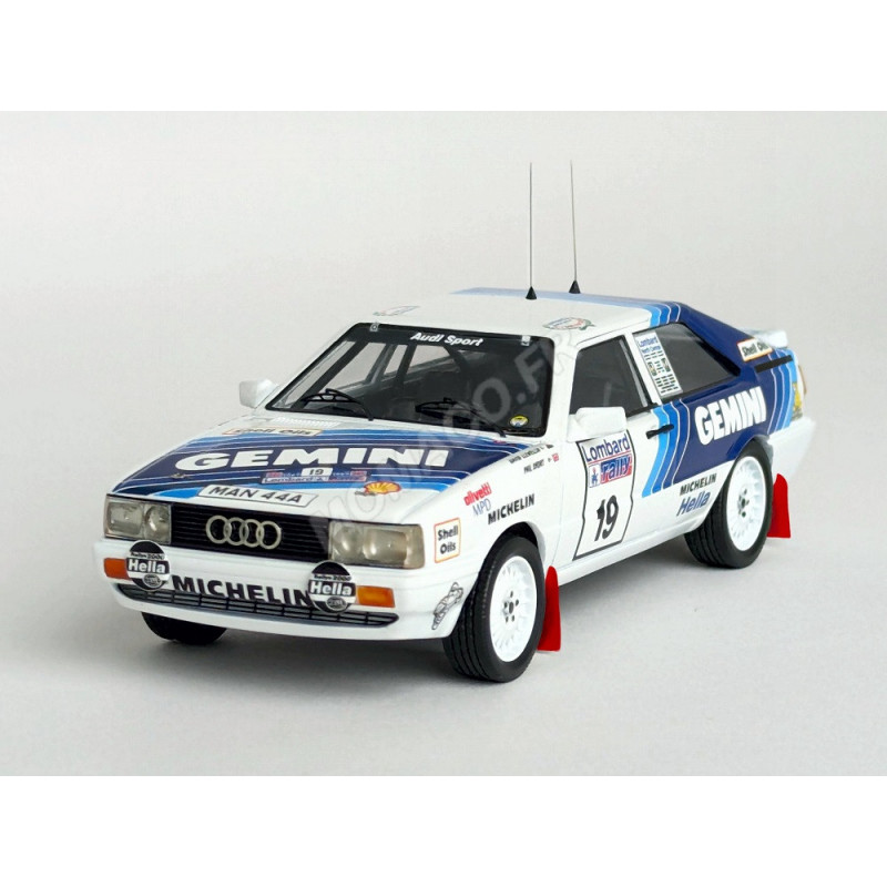 Phil Cooper Rac Rally AUDI QUATTRO COUPE 19 DAVID LLEWELLIN/PHIL SHORT RALLYE RAC 1987