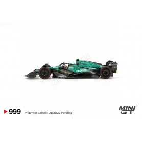 ASTON MARTIN F1 AMR24 TEAM ARAMCO 14 FERNANDO ALONSO GRAND PRIX DU BAHRAIN 2024 (BLISTER EDITION) (EPUISE)
