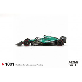 ASTON MARTIN F1 AMR24 TEAM ARAMCO 18 LANCE STROLL GRAND PRIX DU BAHRAIN 2024 (BLISTER EDITION) (EPUISE)