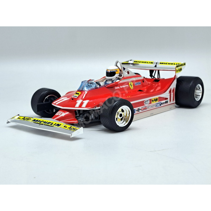 Burago Ferrari 312 T4 Scheckter Monaco World Champion 1979 1/18 18-16814 #11-MC