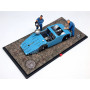 BUGATTI TYPE 32 "TANK" GRAND PRIX DE L'A.C.F. TOURS 1923 AVEC CAPOT OUVERT, 2 FIGURINES ET DECALQUES (11-16-18) (EPUISE)
