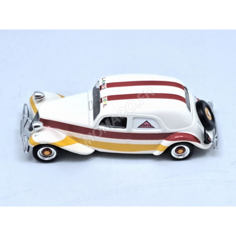 Citroën - Traction 15CV Tour de France 1955 - Modèle Presse - 1/43 - Autos Miniatures