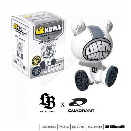 FIGURINE : LIBERTY WALK X QUADRANT - 100% KUMA TOYS (EPUISE)