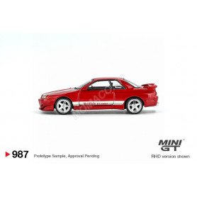 NISSAN SKYLINE GT-R (R32) VEILSIDE COMBAT C-I 2011 ROUGE "GEM ROUGE" (BLISTER EDITION) (RHD)