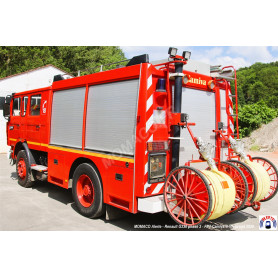 RENAULT G230 PHASE 2 FPT CAMIVA ROUGE AVEC DECALQUES