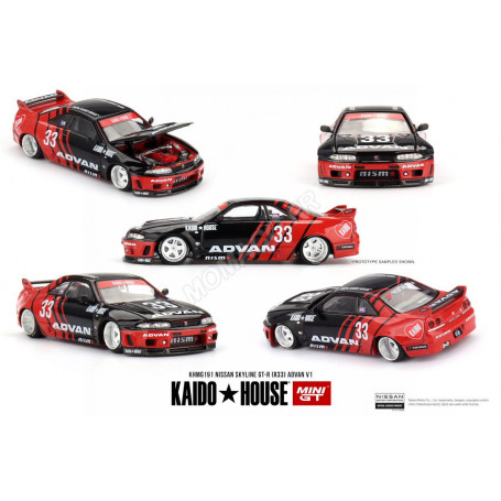 NISSAN SKYLINE GT-R (R33) 33 "KAIDO WORKS - ADVAN" (EPUISE)
